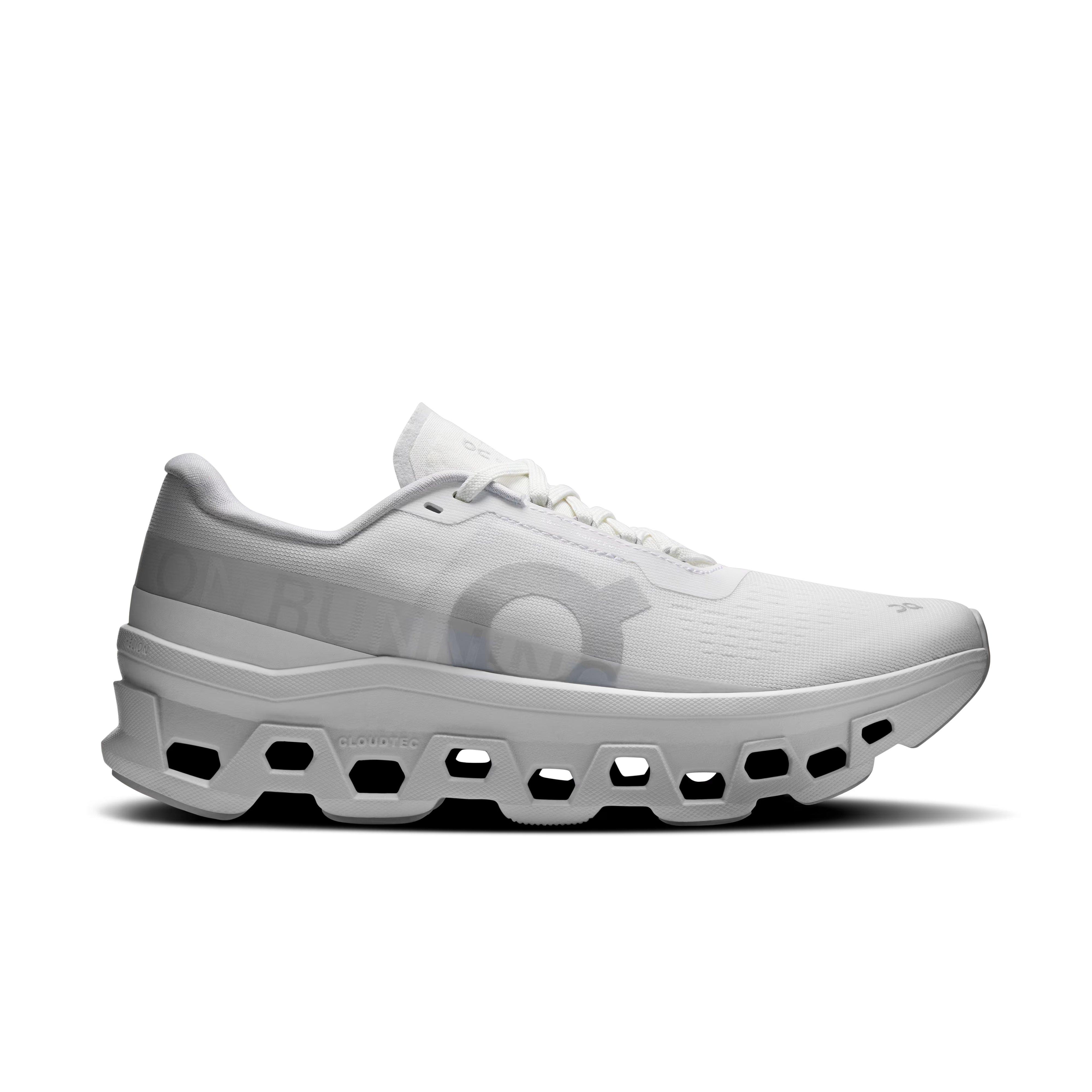 On Cloudmonster 1 "White/White" Women's Shoe - WHITE